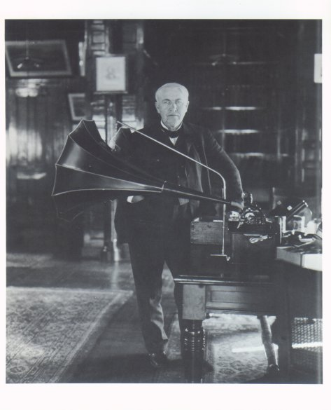 Edison and phonograph