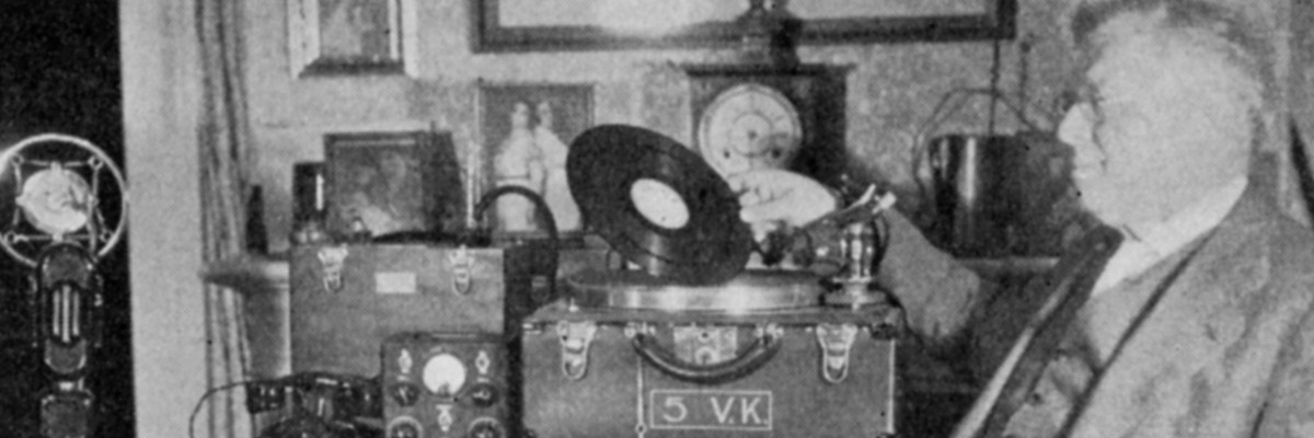 Permalink to: Karapetoff and Recording Setup, 1934